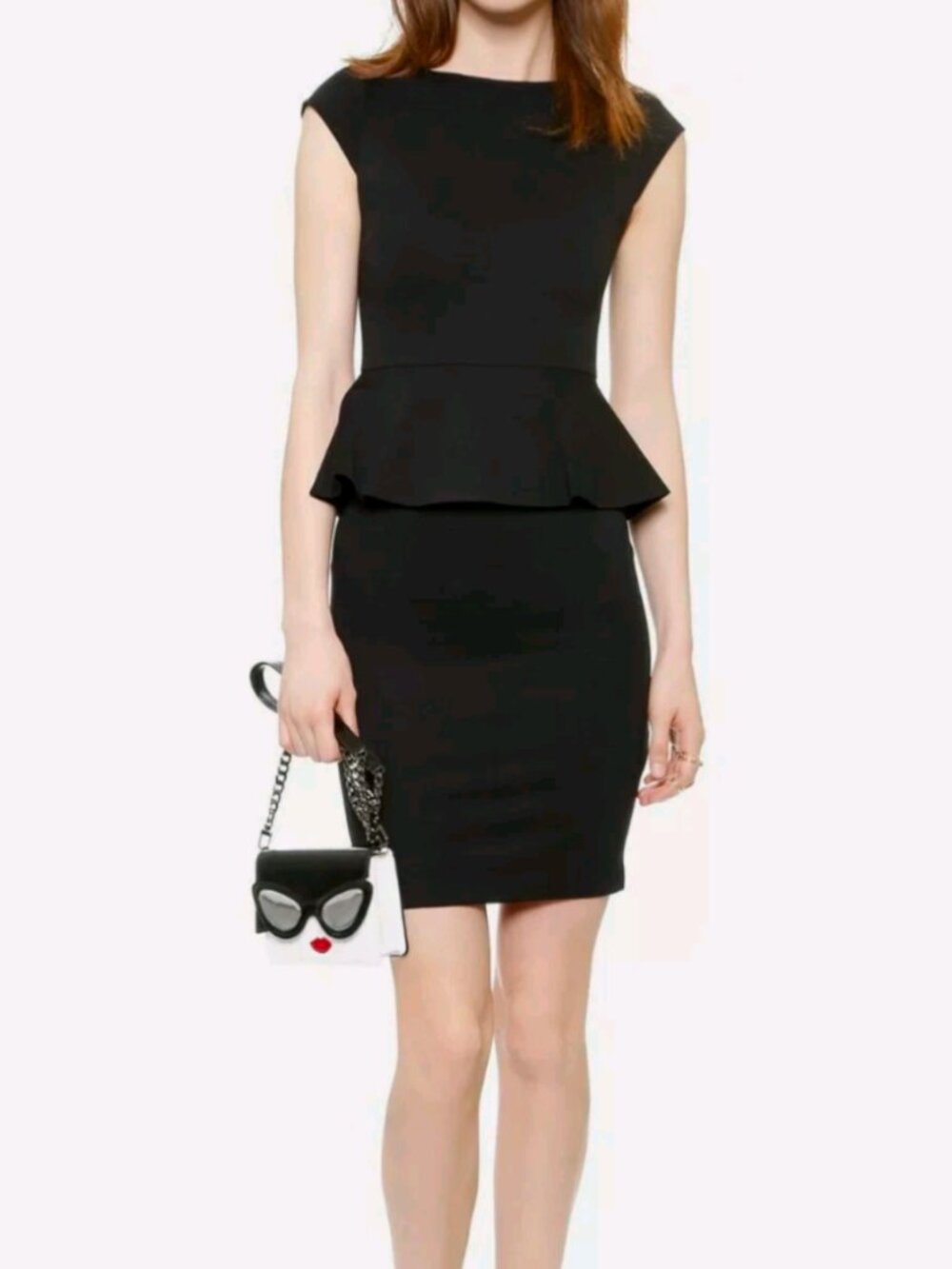 Alice + Olivia Victoria Peplum Dress